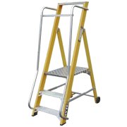 Lyte NYFWP3 Glassfibre Widestep Lightweight 3 Tread Ladder